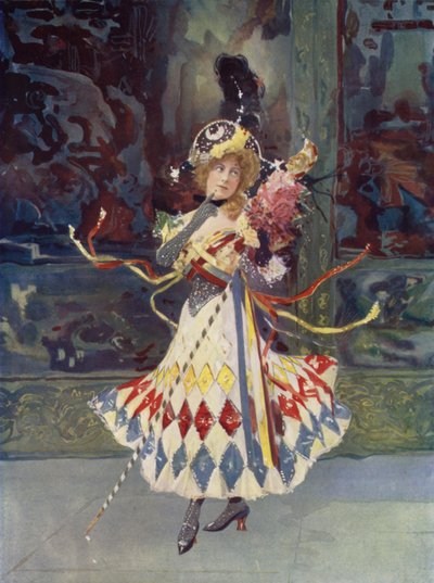 Slečna Katie Seymour v The Runaway Girl (barevná fotografie) od English Photographer